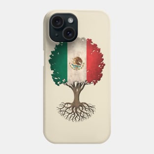 Tree of Life with Mexican Flag Phone Case