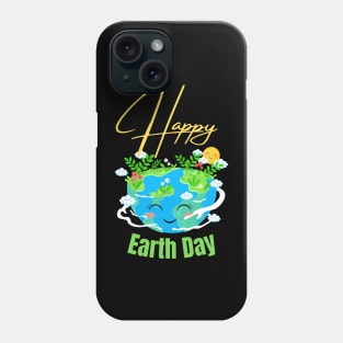 happy earth day Phone Case