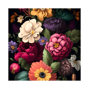 Colorful Flowers T-Shirt