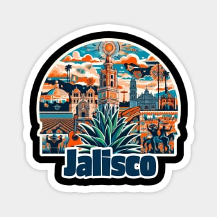 JaliscoCelebrate Jalisco with this cool design. Magnet