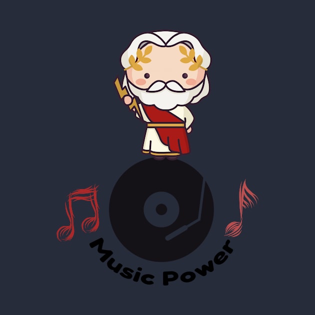 Music life power cool design by Midoart