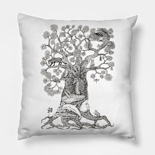 Animal Tree 2 Pillow