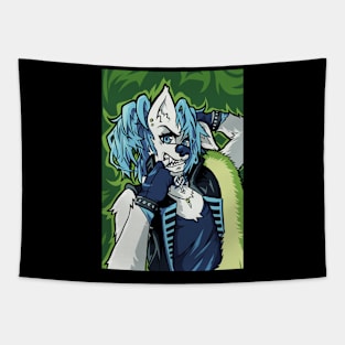 Wolf Furry Tapestry