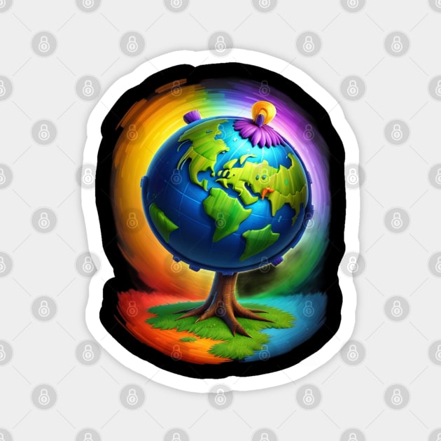 Earth Day Celebration Magnet by Hunter_c4 "Click here to uncover more designs"