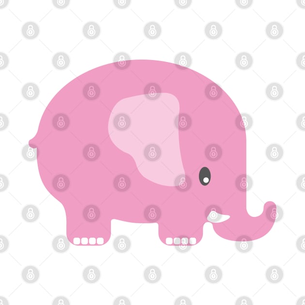 Pink Elephant by axemangraphics