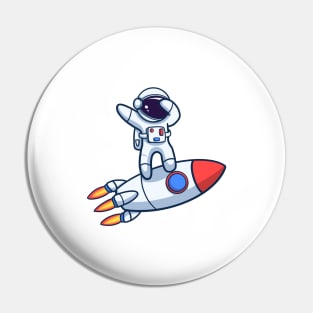 Astronot Dabbing Pin