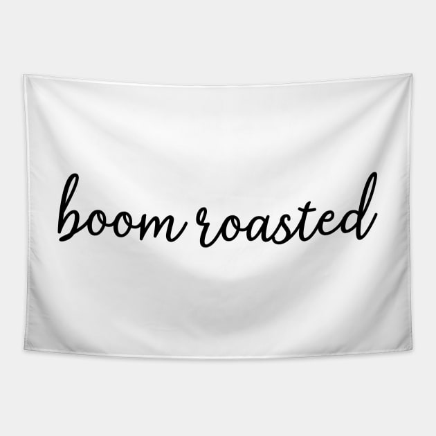 Boom Roasted - Michael Scott - the Office (US) Tapestry by tziggles