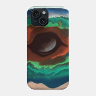 High Resolution Pool in the Woods by Georgia O'Keeffe 1922 Phone Case