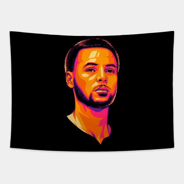 Stephen Curry Tapestry by lazartemarjun