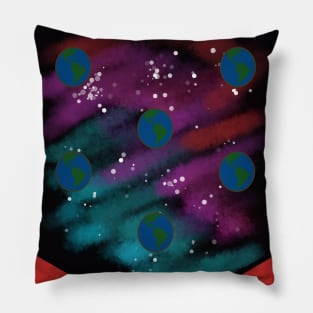 Galaxy Pocket Print Pillow