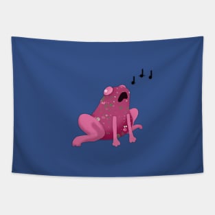 Raspberry Frog Tapestry