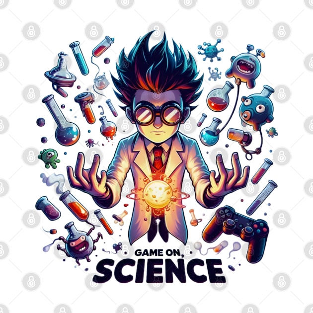 Chemical Concoction: 'Game On, Science' Theme by WEARWORLD