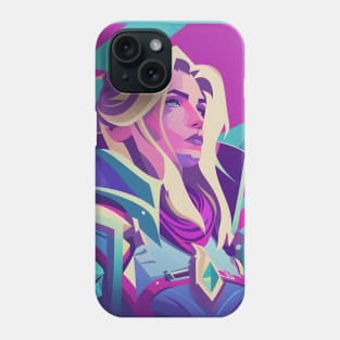 Jaina Proudmoore - Daughter of the Sea Phone Case