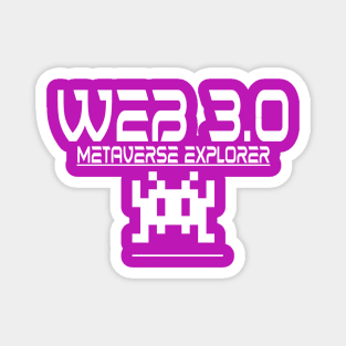 Sci Fi Web 3 Metaverse Explorer Magnet