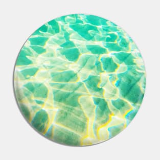 Transparent Underwater Texture Pin
