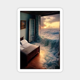 sea in the room Magnet