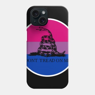 Bisexual Gadsden Flag Phone Case