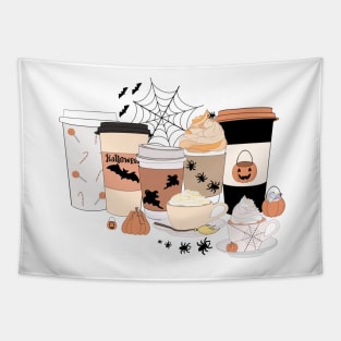 Halloween Coffee Tapestry