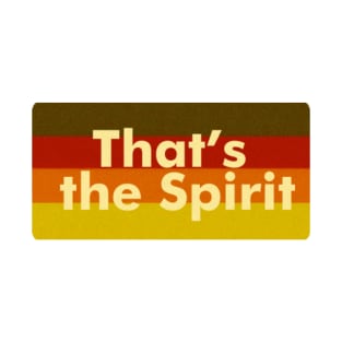 Retro That's the Spirit T-Shirt