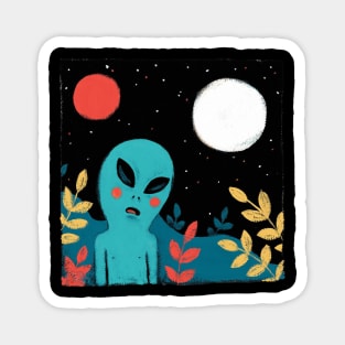 aliens Magnet