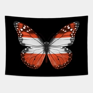 Austrian Flag  Butterfly - Gift for Austrian From Austria Tapestry