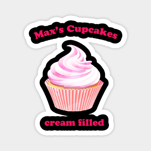 Max's Cupcakes... cream filled Magnet by Pragma