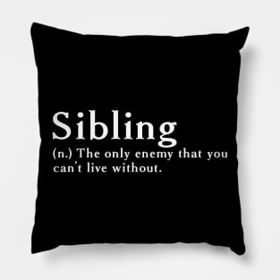 Sibling Pillow