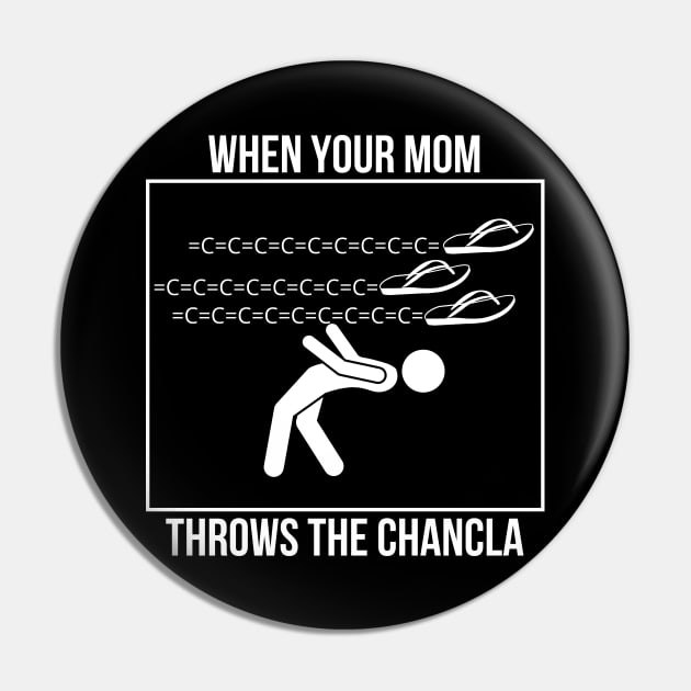 La Chancla Mexican Meme Dodging Bullet Time Parody Pin by Julio Regis