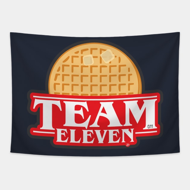 Stranger Teams: Eleven Tapestry by dhartist