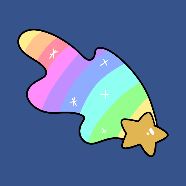 Sparkling Rainbow Star by saradaboru