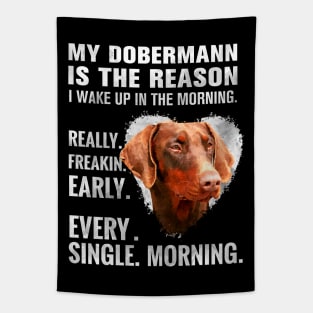 Doberman Pinscher - Dobermann Tapestry