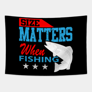 Size Does Matter When Fishing Tapestry