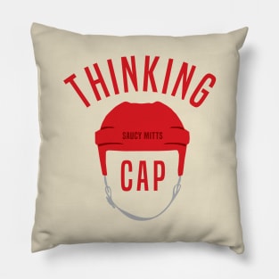 Hockey Helmet Thinking Cap Pillow