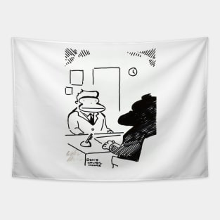 Job Interview Ape Tapestry