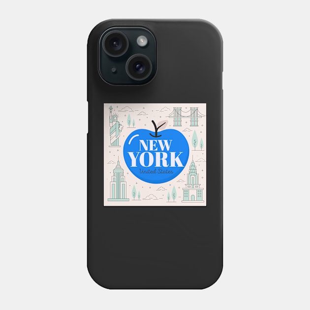 New York City Phone Case by timegraf