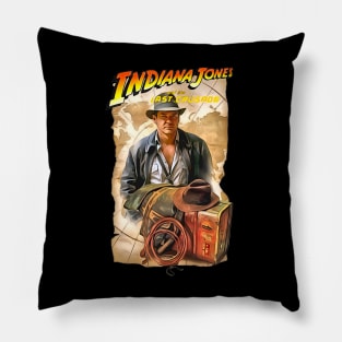Indiana Jones Artwork Pillow