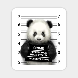 Panda mugshot Magnet