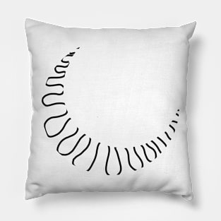 Abstract moon Pillow