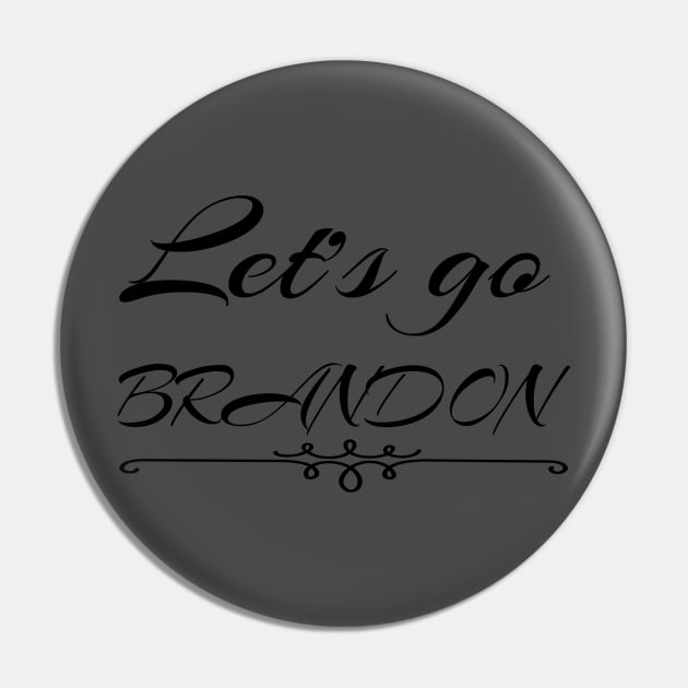 Let's go Brandon Pin by Hala-store1