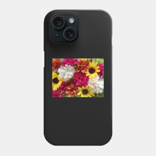 Warm Floral Arrangement - Assorted Flowers Phone Case