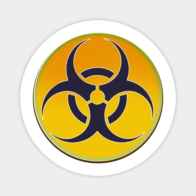 Biohazard Warning! Magnet by nickemporium1