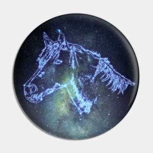 Horse Constellation Pin