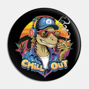 Raptor Grooves: Fashionable Hip-Hop Style Pin