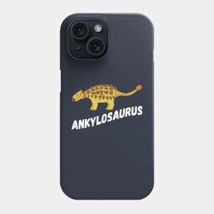 Fun Ankylosaurus Dinosaur Design Phone Case