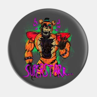 SHATTERED Glamrock Freddy! Pin