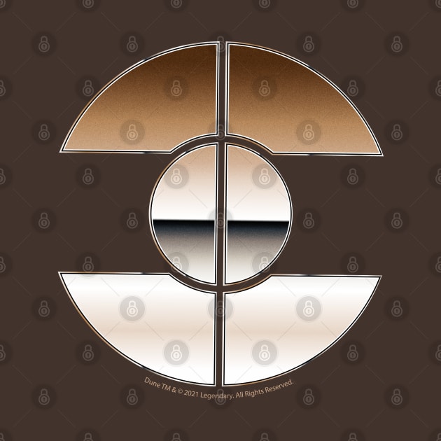 Dune Fremen chrome symbol by Vitaliy_Klimenko