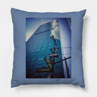 Avenue of the Americas Manhattan NYC Pillow