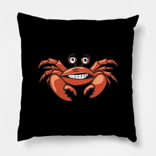 Crab Funny Crazy Pillow