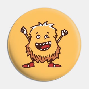 This Monster is in High Spirits Pin