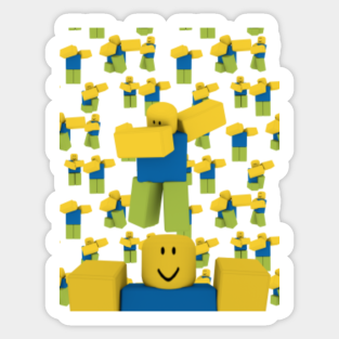 Dabbing Noob Stickers Teepublic